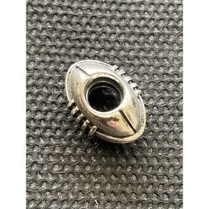 Pandora retired sterling silver football or rugby ball charm ALE 925
